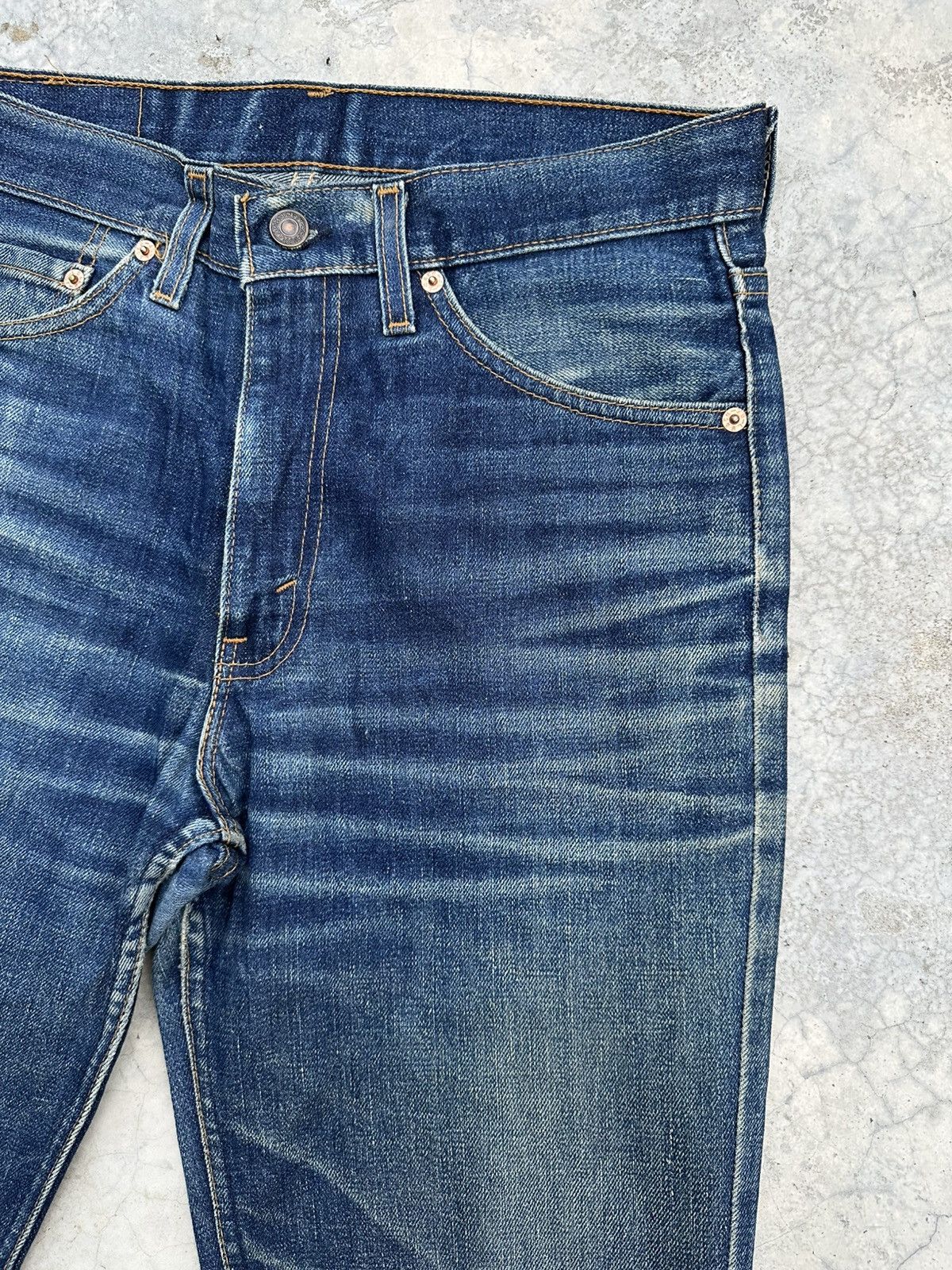 Levi's Vintage Clothing Vintage Levis Usa 517-03 Single R Flare Patina Denim Jeans Size US 32 / EU 48 - 8 Thumbnail