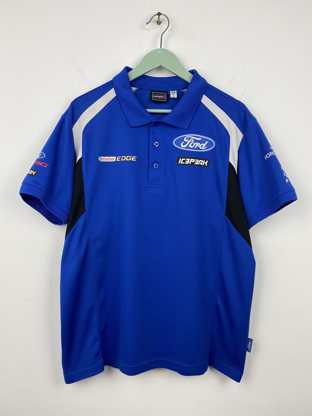Ford Ford Icepeak Polo Shirt like Subaru Yamaha BMW Castrol Size US M / EU 48-50 / 2 - 1 Thumbnail