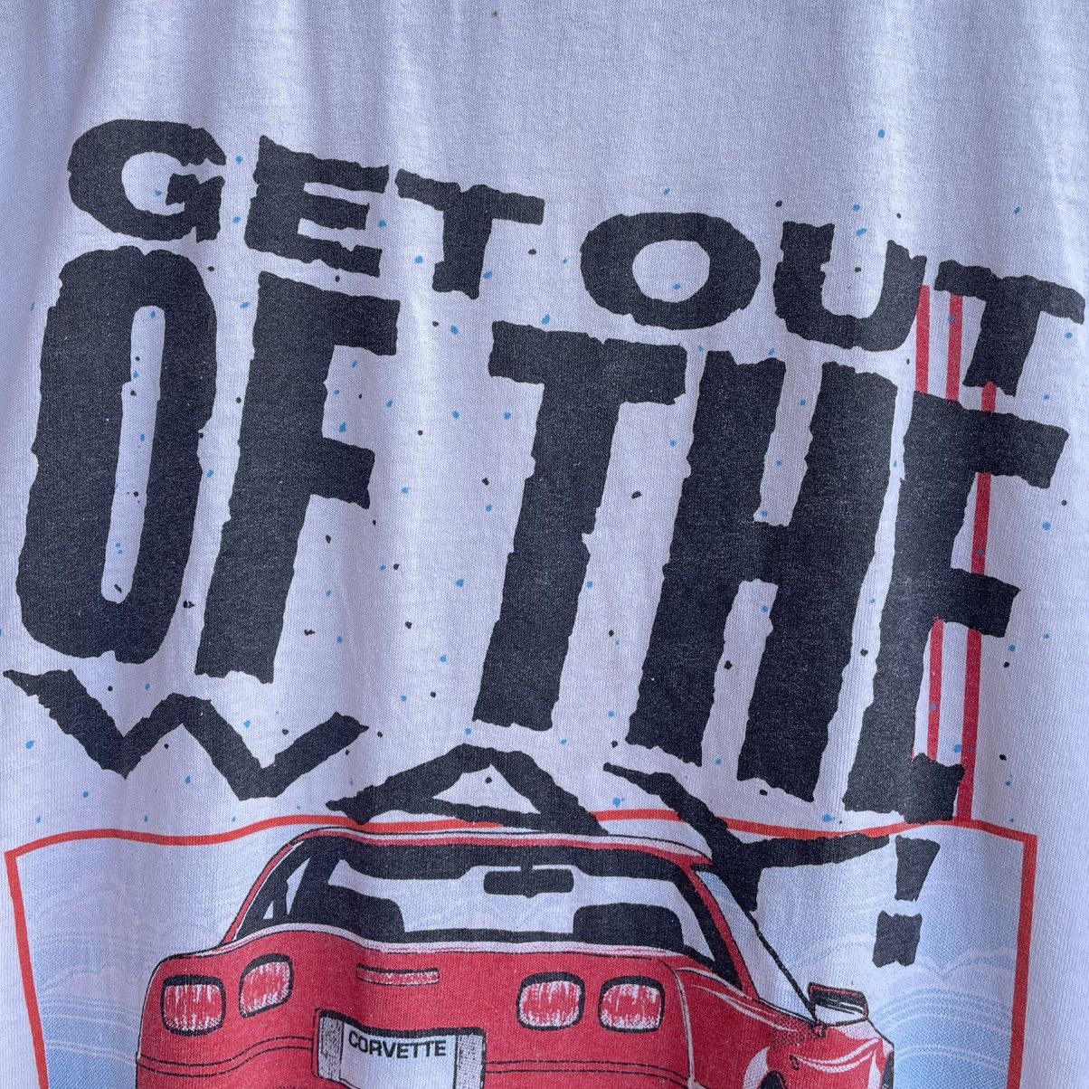 Vintage Corvette Chevrolet Official Tee Vintage Size US XL / EU 56 / 4 - 14 Thumbnail