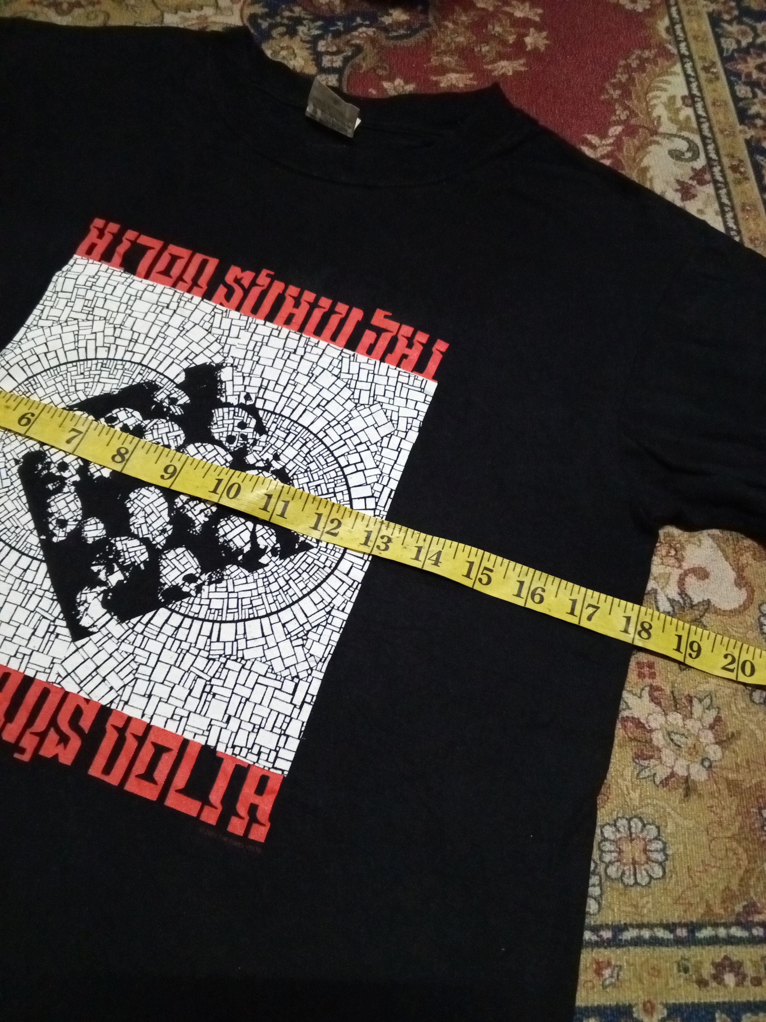 Anvil 💥💀 vtg 2005 /Anvil 🔵 💀 💥THE MARS VOLTA MANY SKULLS RARE Size US S / EU 44-46 / 1 - 7 Thumbnail