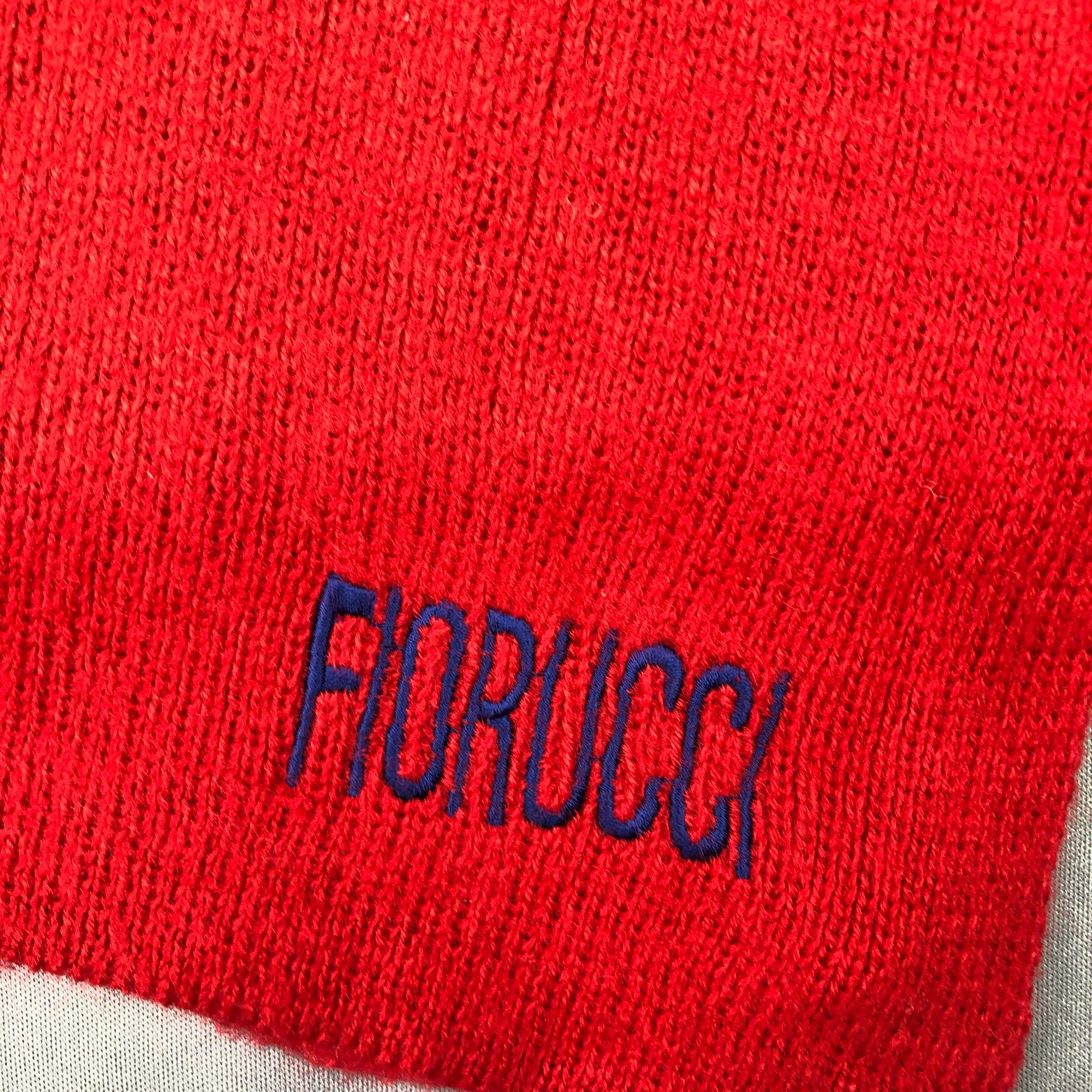 Fiorucci Vintage Fiorucci Scarf Muffler Wool Knit Winter Scarves Size ONE SIZE - 4 Thumbnail