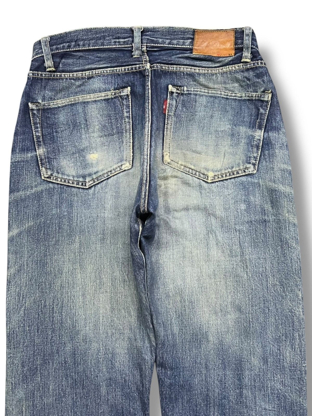Japanese Brand Vintage Go west Yellow Division Selvedge Denim Japan Size US 29 - 5 Thumbnail