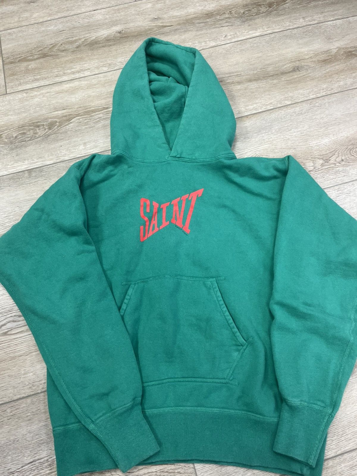 Saint Michael Saint Michael Green Souvenir Sweatshirt Size US S / EU 44-46 / 1 - 1 Thumbnail