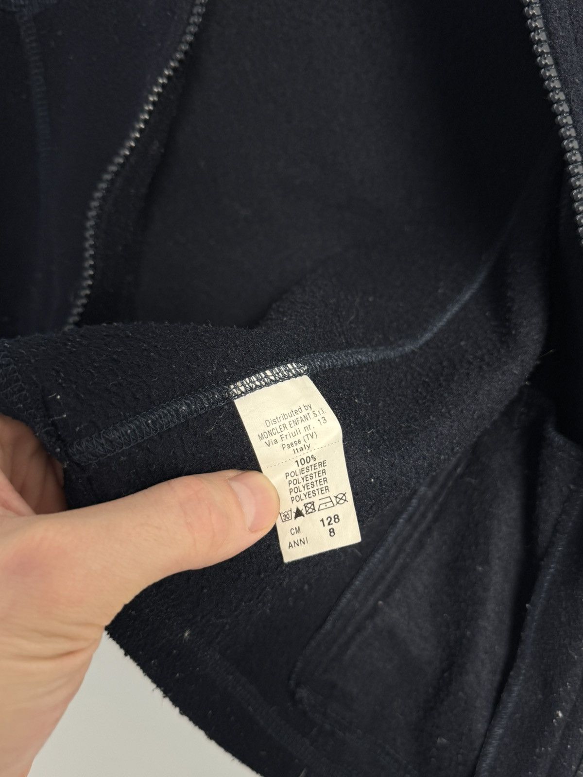 Moncler Moncler Zip Fleece 128 Cm Hoodie Size XXS / US 00 / IT 34 - 11 Thumbnail