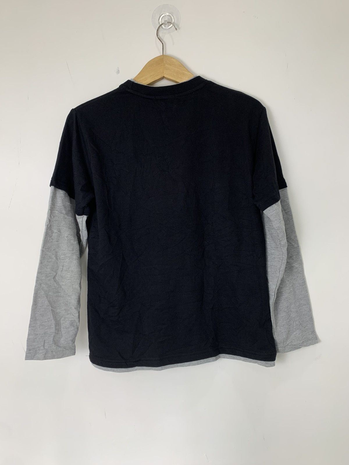 Japanese Brand y2k double layer longsleeve poem japan Size US S / EU 44-46 / 1 - 6 Thumbnail