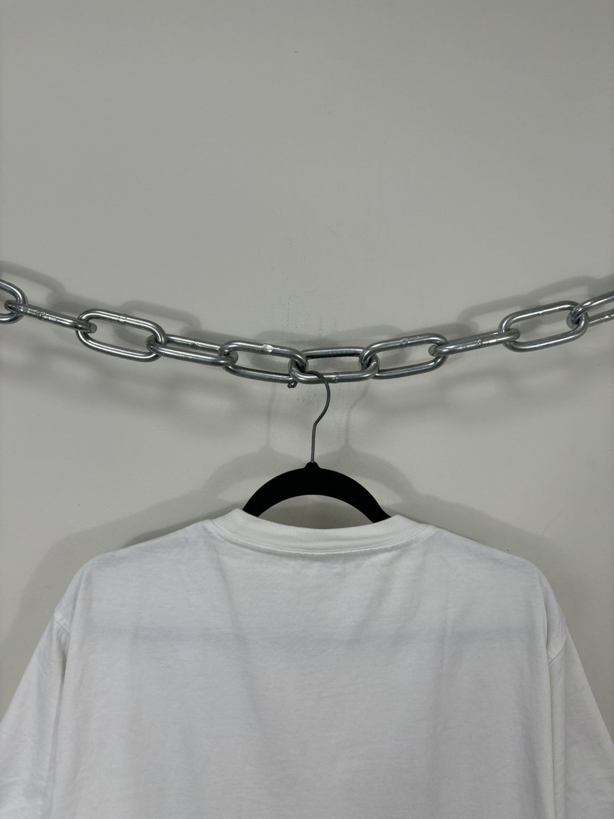 Dior Dior X Kenny Scharf Big Embroidered Logo Rare White Tee Size US L / EU 52-54 / 3 - 20 Thumbnail