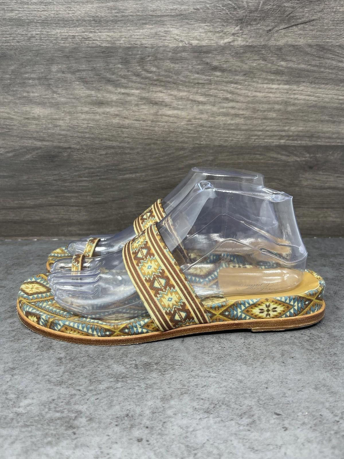 Other Theodora Callum Shoes Womens Size 8 Sandals Toe Ring Size US 8 / IT 38 - 1 Thumbnail