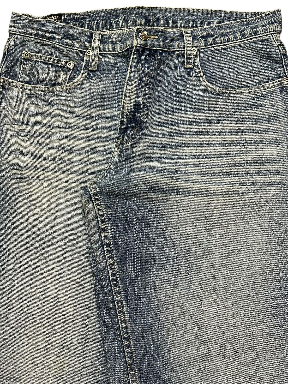 Dickies Vintage Dickies Faded Wash Whiskers Style Wide Leg Baggy Size US 34 / EU 50 - 4 Thumbnail
