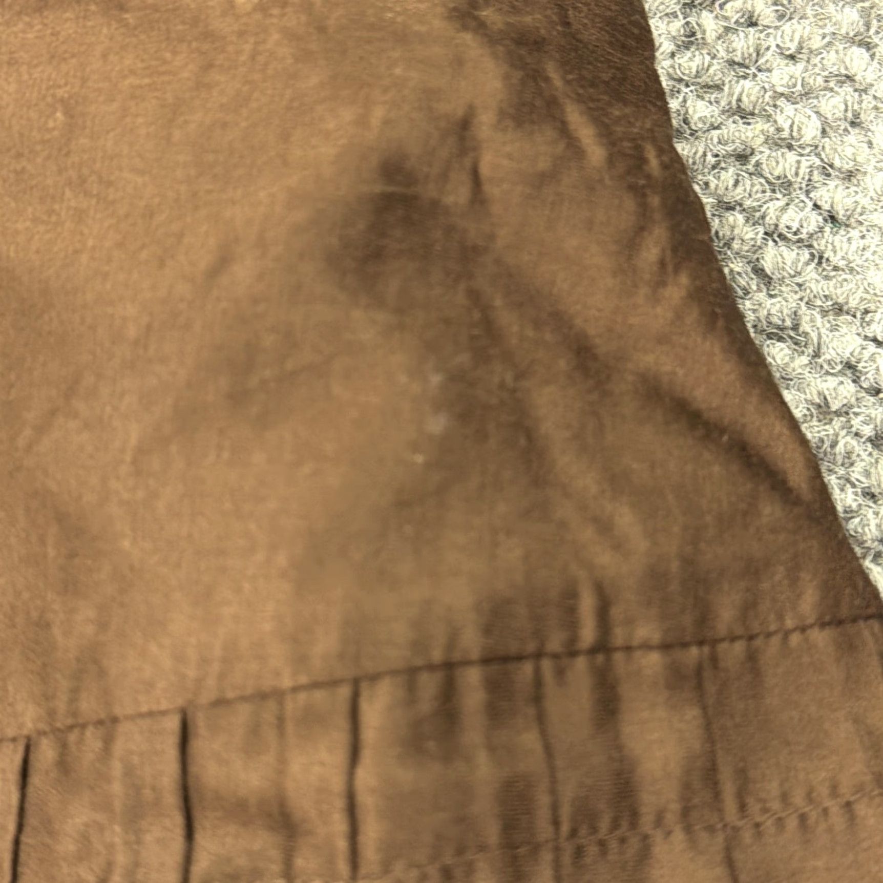 Alfani Alfani Skirt Womens 14P Brown Cotton Silk Sequin Embroidered A Line Petite Geometric Knee Length Vintage: No (Wait) Size 36" / US 14 / IT 50 - 6 Thumbnail