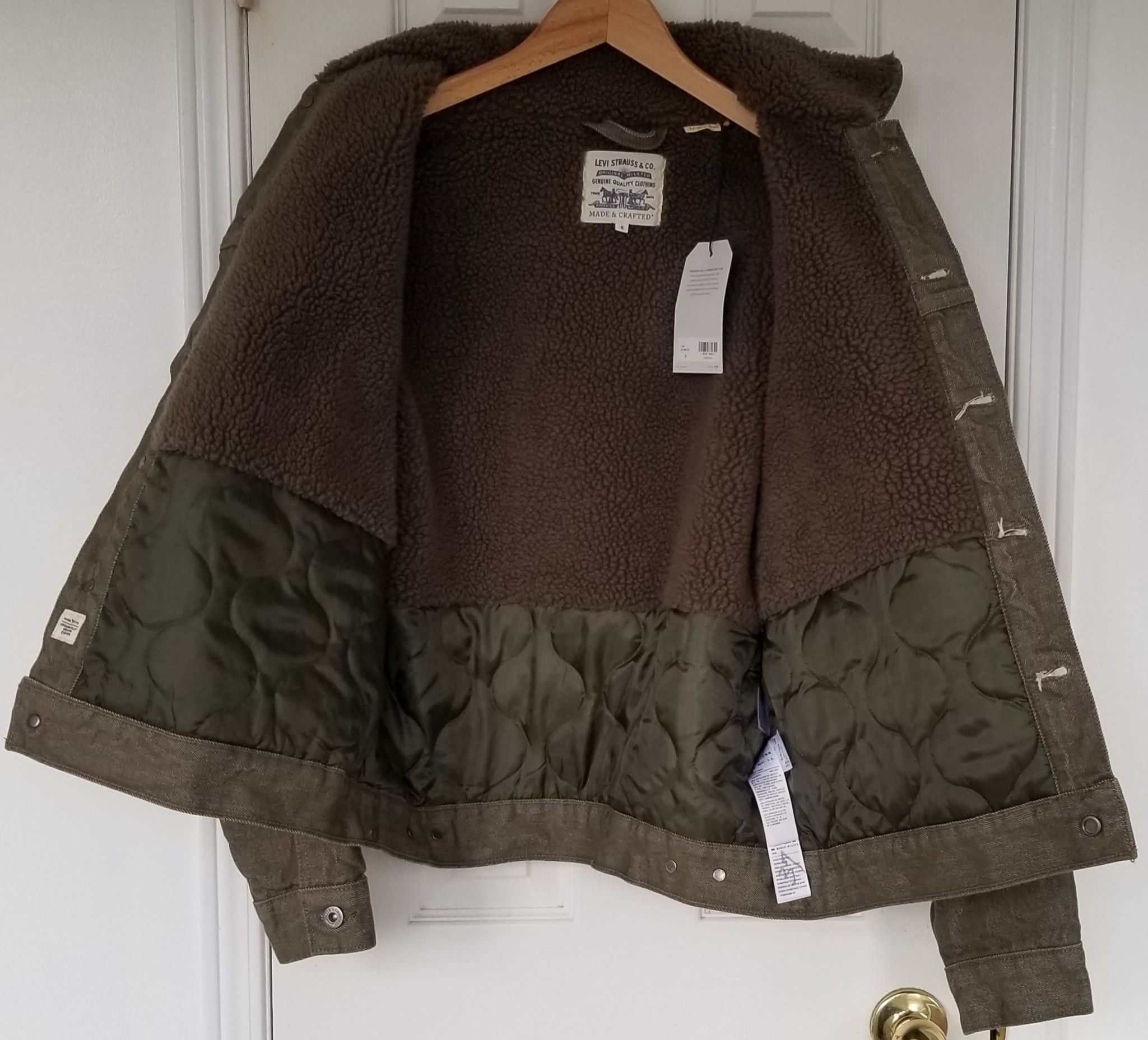 Levi's Levis Made & Crafted Type II Big E Trucker Jacket Small Size US S / EU 44-46 / 1 - 7 Thumbnail