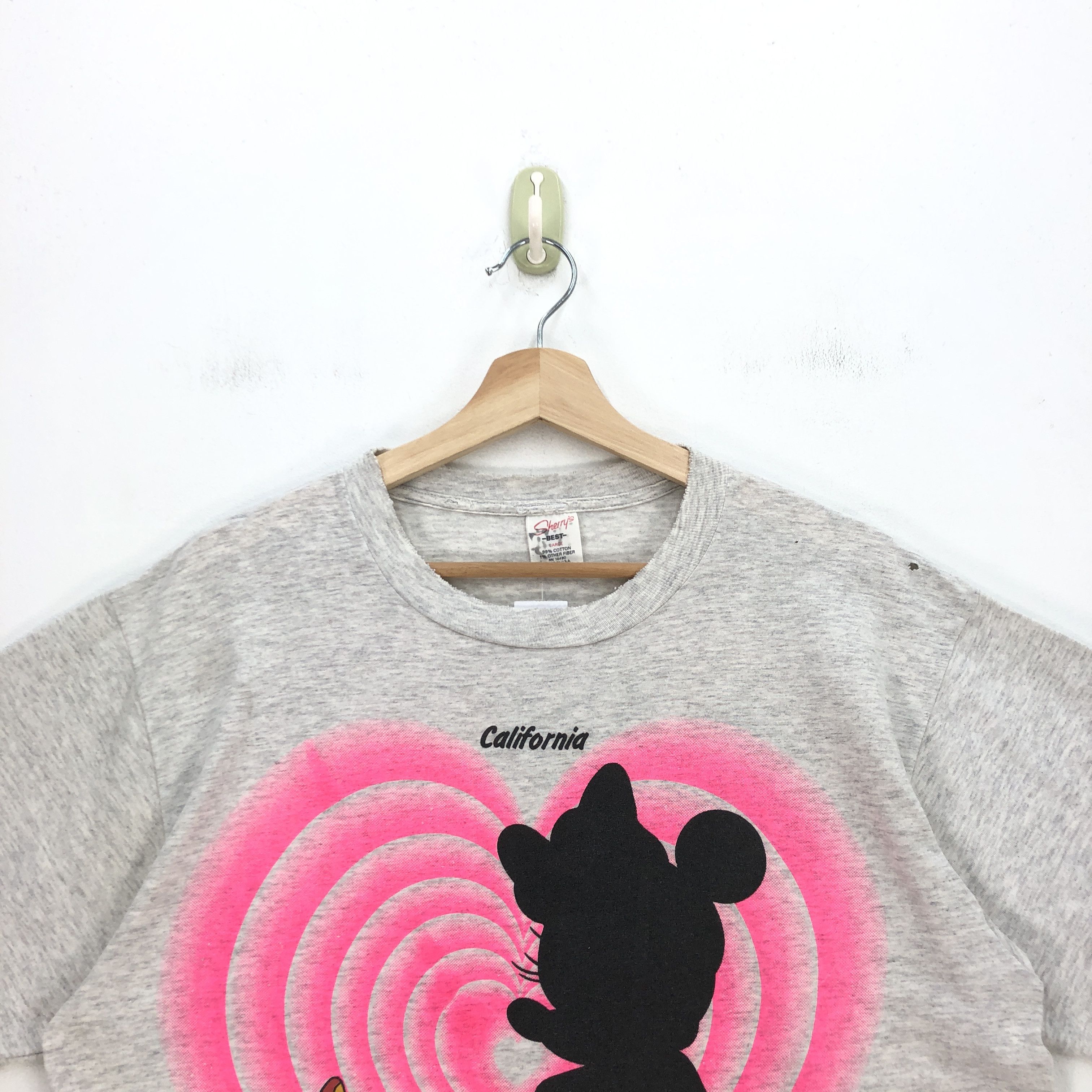 Mickey Mouse × Vintage Vintage Minnie Mouse T Shirt Cartoon Disney Tees Size US L / EU 52-54 / 3 - 4 Thumbnail