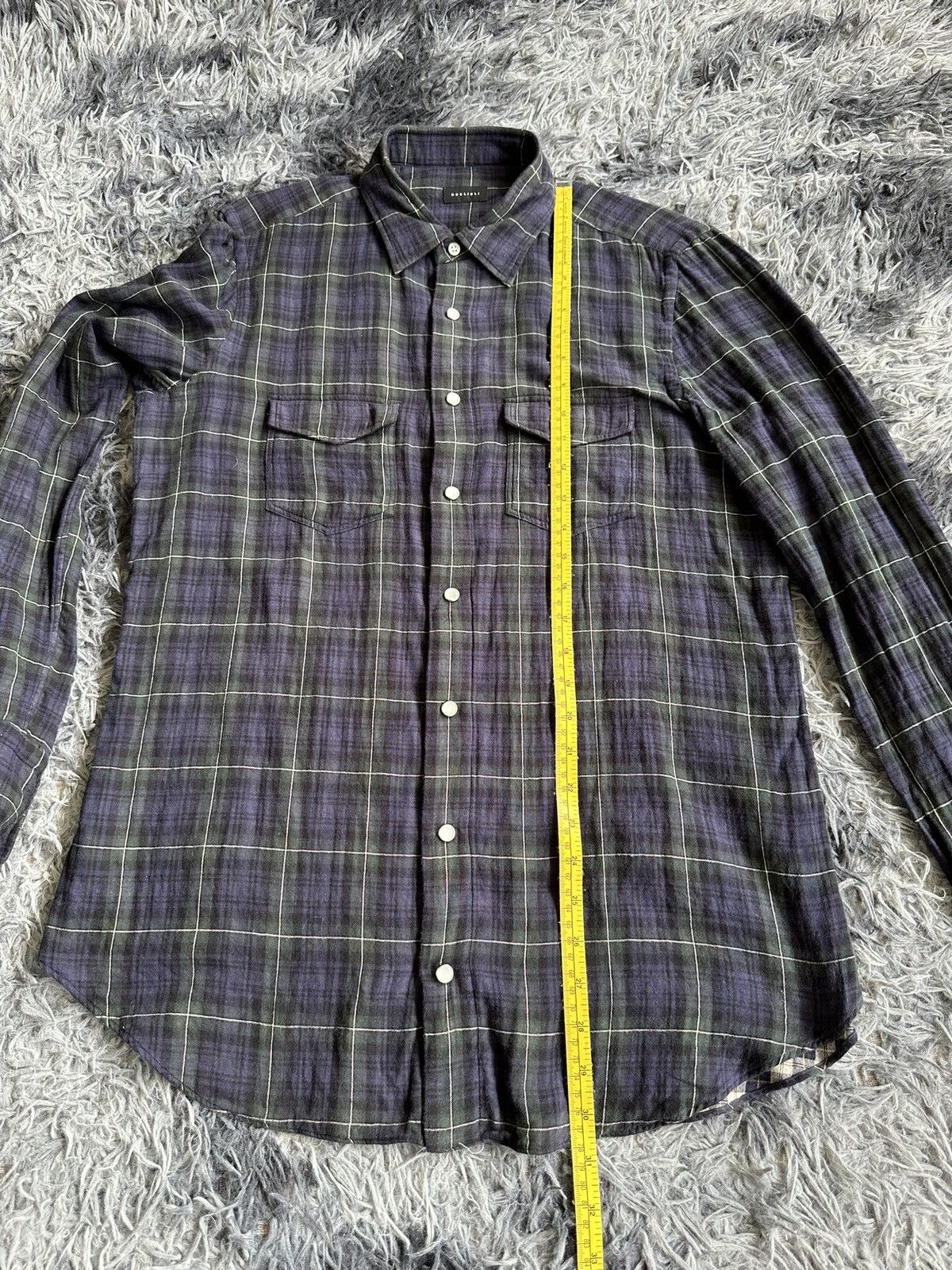 Boglioli Boglioli checker double layer shirt Size US M / EU 48-50 / 2 - 8 Thumbnail