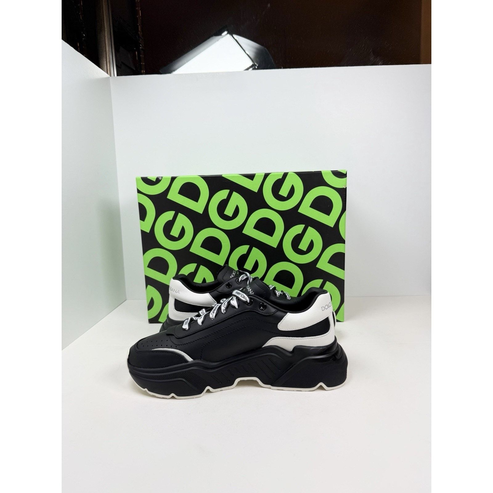 Dolce & Gabbana Size 6.5UK/7.5US - Dolce & Gabbana Daymaster Black Size US 7.5 / EU 40-41 - 6 Thumbnail