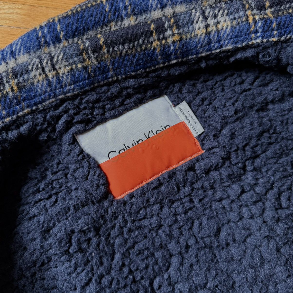 Calvin Klein × Heron Preston Calvin Klein × Heron Preston Heavy Flannel Shirt Jacket XL Size US XL / EU 56 / 4 - 4 Thumbnail