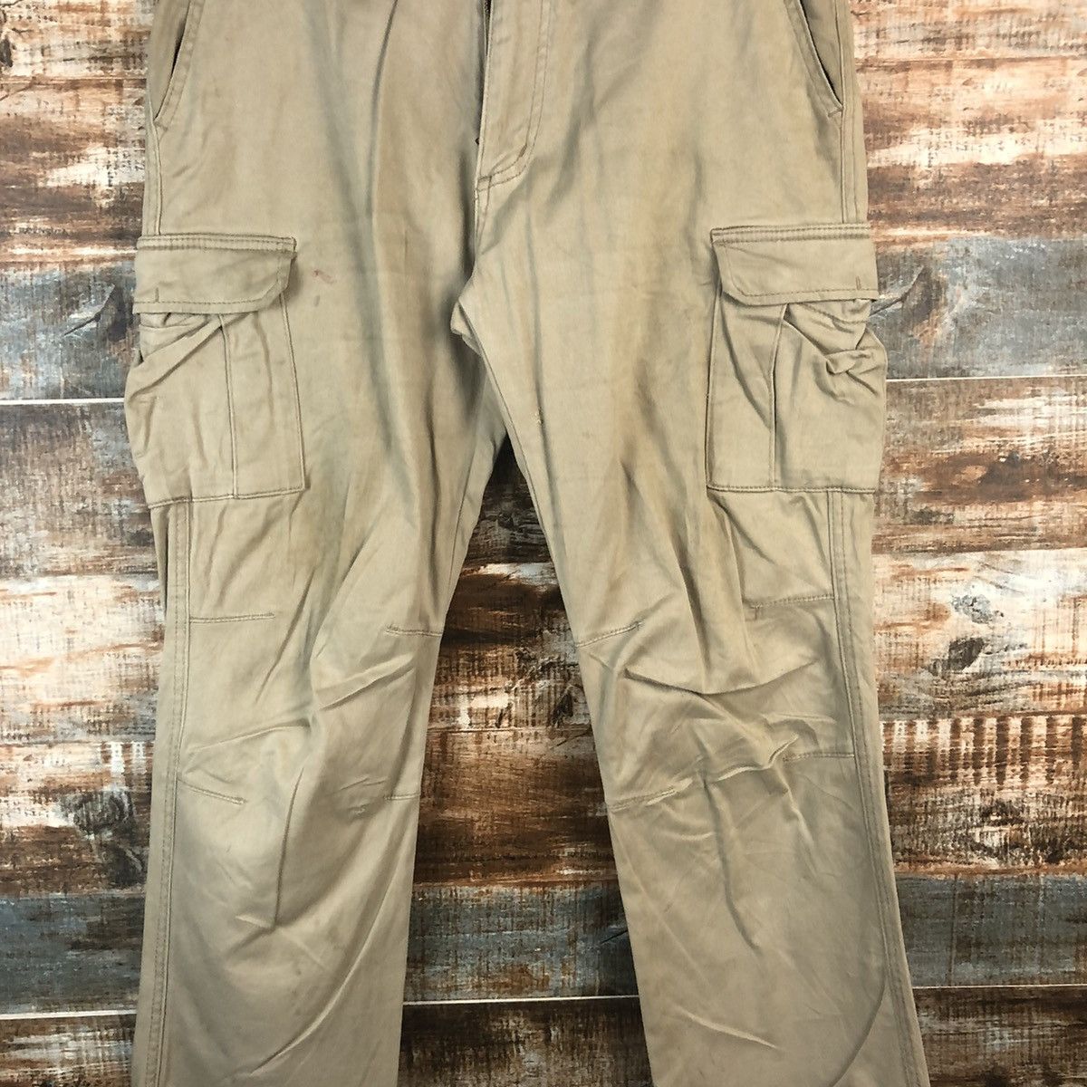 Other DL Japanese Brand Brown Cargo Multipocket Pants #C696 Size US 32 / EU 48 - 5 Thumbnail