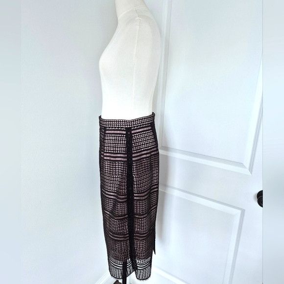 LK Bennett Lace Skirt Party Special Occasion Spring Summer Work Size 30" / US 8 / IT 44 - 7 Thumbnail