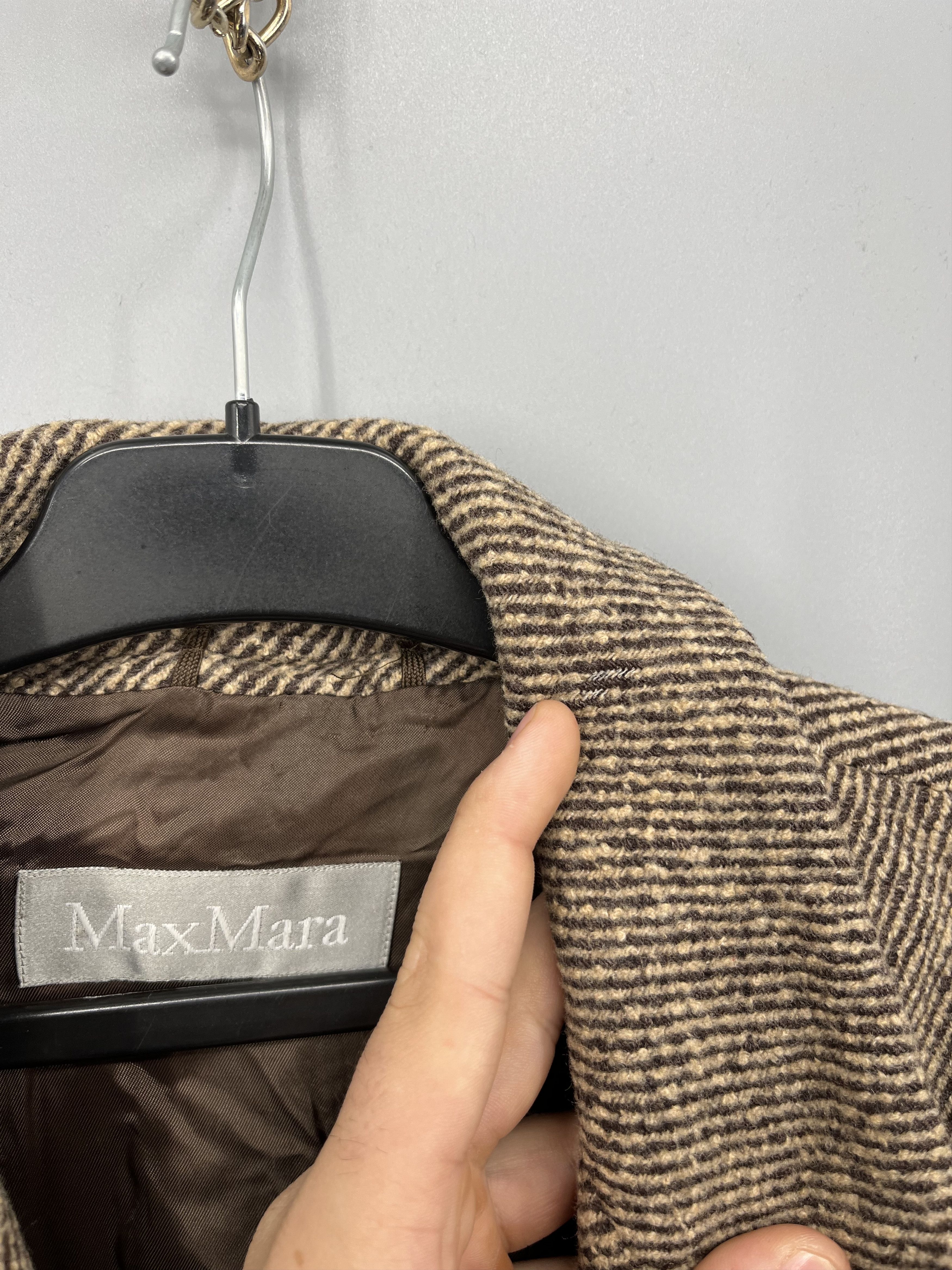 Max Mara MaxMara Cashmere Wool Blend Coat Size 6 Camel Long Overcoat Size S / US 4 / IT 40 - 15 Thumbnail