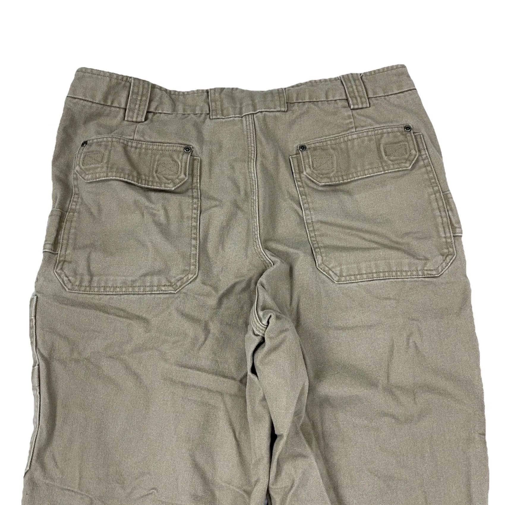 Vintage Duluth Cargo Pants Men 40x30 Tan Canvas Baggy Relaxed Regular Size 40 Size US 40 / EU 56 - 4 Thumbnail