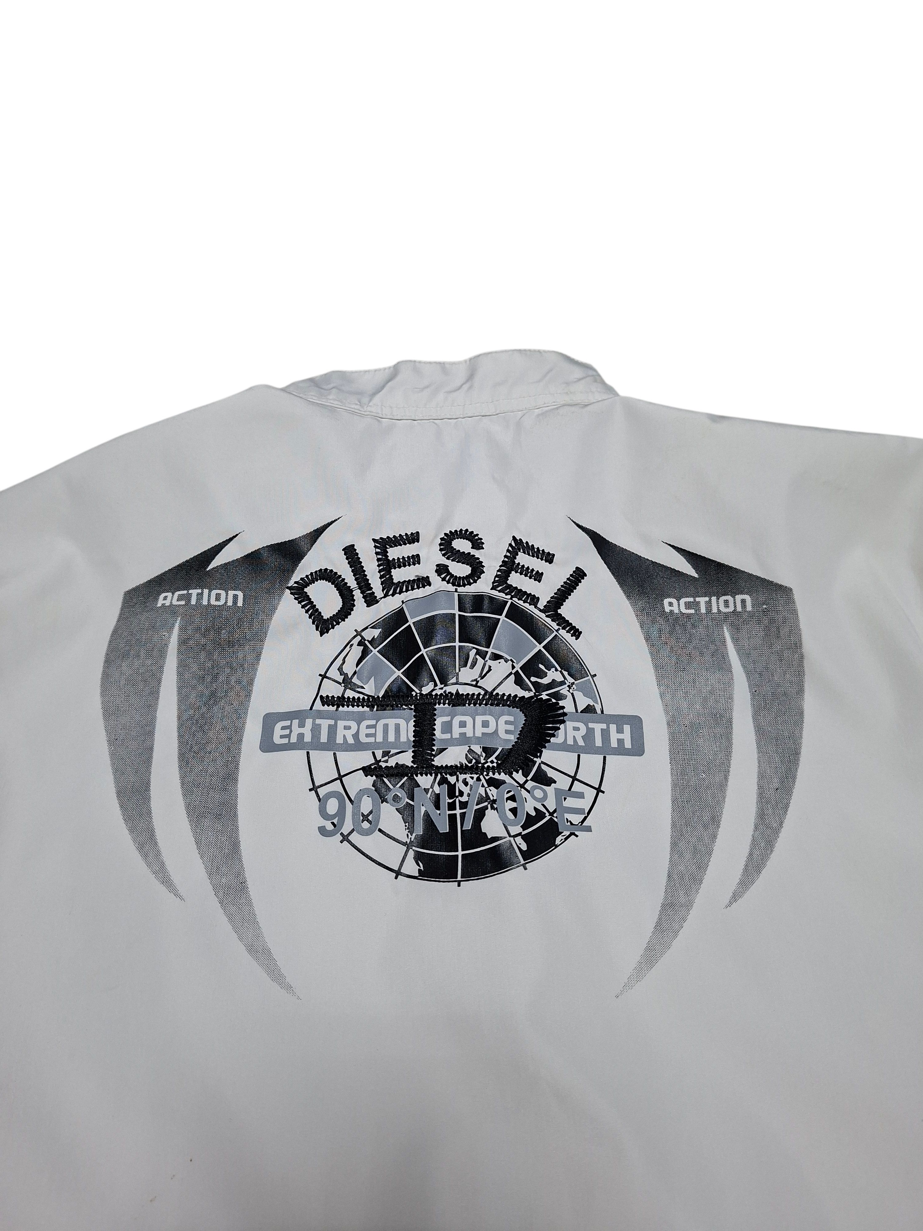 Diesel DIESEL VINTAGE BIG LOGO AVANT GARDE NYLON LIGHT JACKET Size US M / EU 48-50 / 2 - 4 Thumbnail
