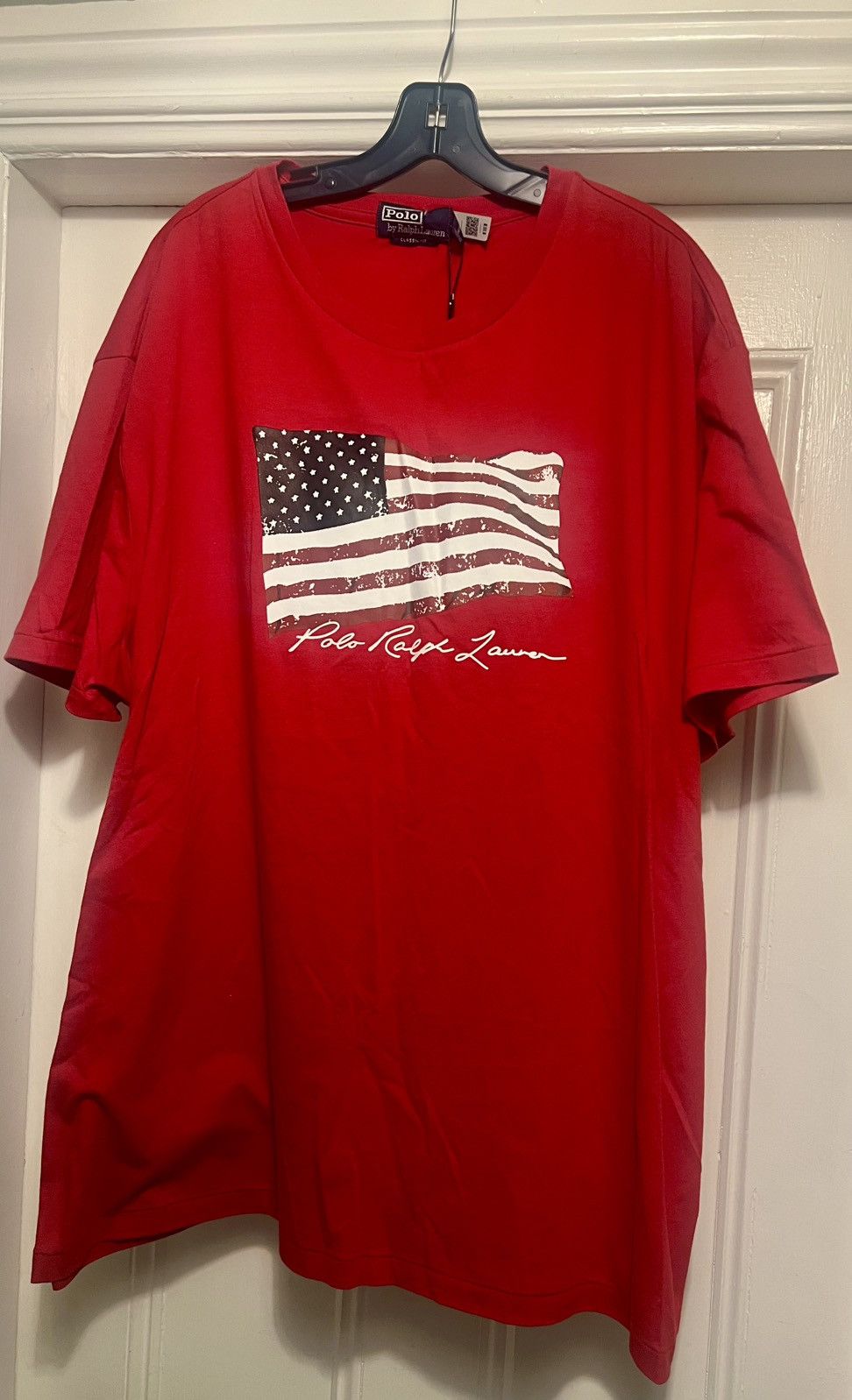 Polo Ralph Lauren Authentic Polo Ralph Lauren red tee tshirt American flag XXL Size US XXL / EU 58 / 5 - 1 Thumbnail