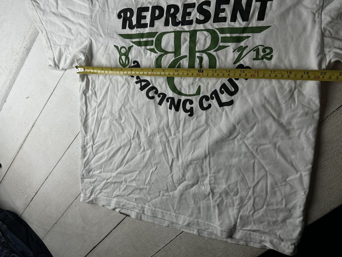 Represent Clo. REPRESENT 🚨 RACING CLUB V12 RARE BIG LOGO BOXY TEE MEN Size US S / EU 44-46 / 1 - 21 Thumbnail