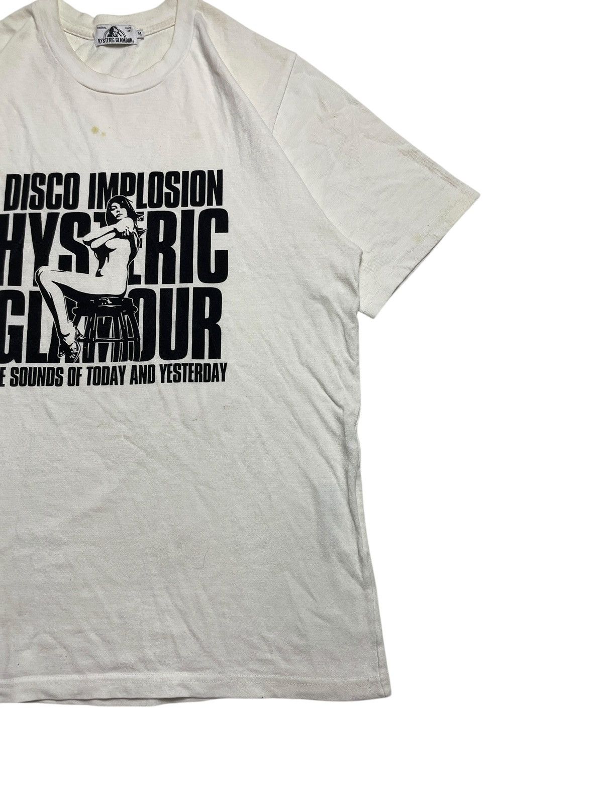 Hysteric Glamour 2000’s Hysteric Glamour - Disco Implosion Girl Grapic Tshirt Size US M / EU 48-50 / 2 - 3 Thumbnail