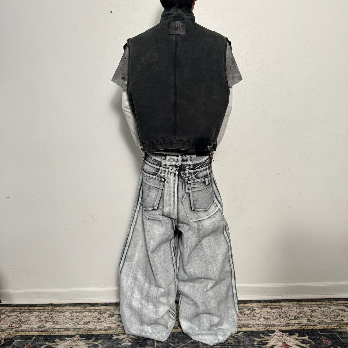 LUU DAN LUU DAN radiation dumpster denim jeans size 32 Size US 32 / EU 48 - 9 Thumbnail
