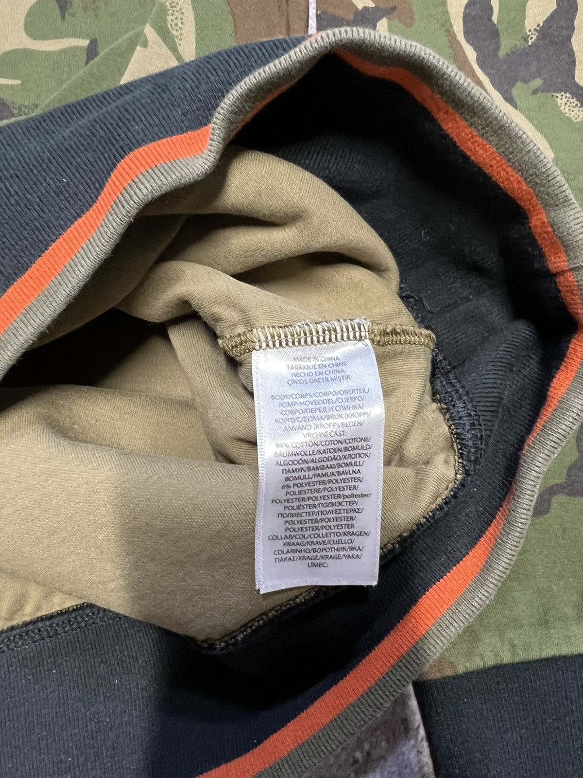 Polo Ralph Lauren Ralph Lauren Polo Bear Camo Sweatshirt Big Logo Sz L Size US L / EU 52-54 / 3 - 8 Thumbnail