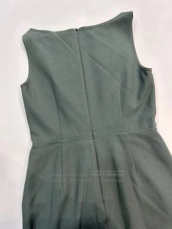 Max Mara MaxMara Women's Sleek Green Summer Dress . Size S / US 4 / IT 40 - 3 Thumbnail