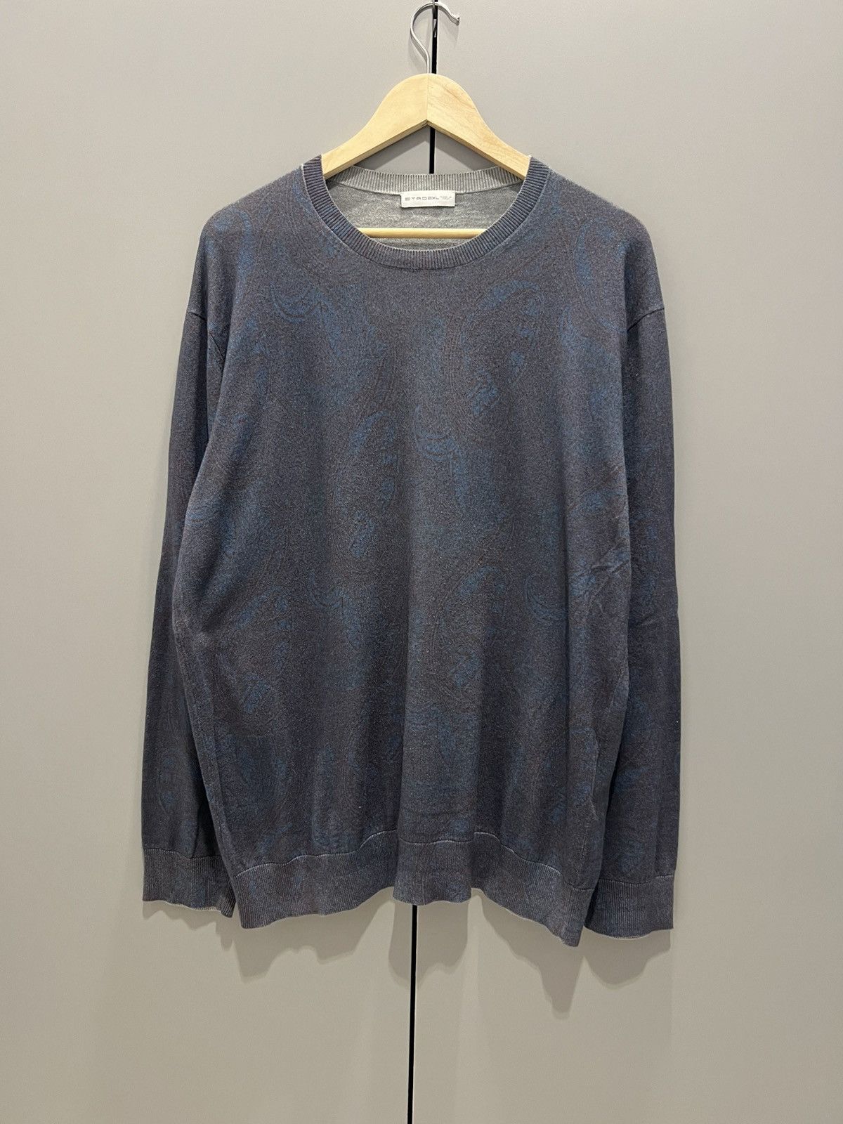Etro Etro Pattern Sweatshirt Laxury Vintage Size US XXL / EU 58 / 5 - 11 Thumbnail