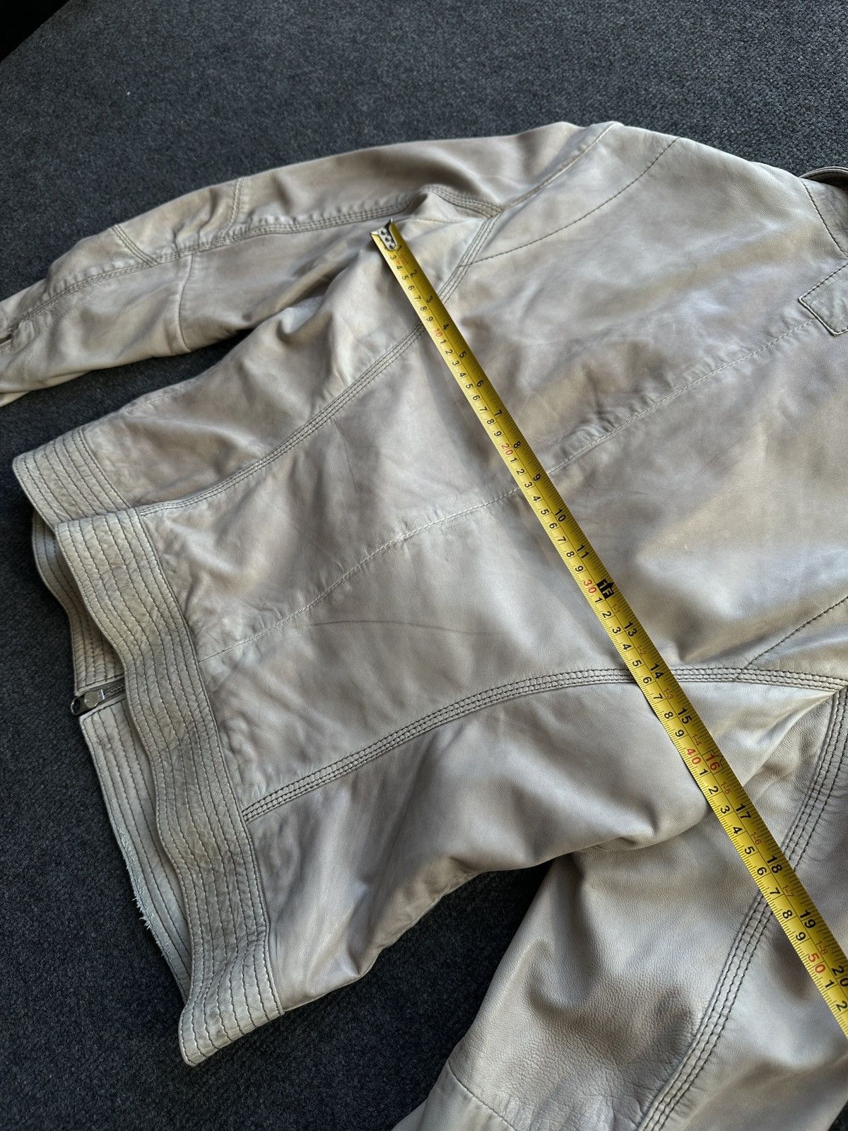 Leather 🚨 LEATHER WOMEN OPIUM LUXURY JACKET ZIP AVANT GARDE POCKET Size XS / US 0-2 / IT 36-38 - 18 Thumbnail