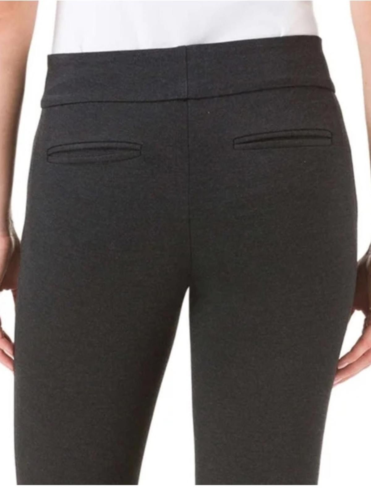 Other Hilary Radley / Ponte Slim Stretch Pants / heather charcoal Size 28" / US 6 / IT 42 - 4 Thumbnail