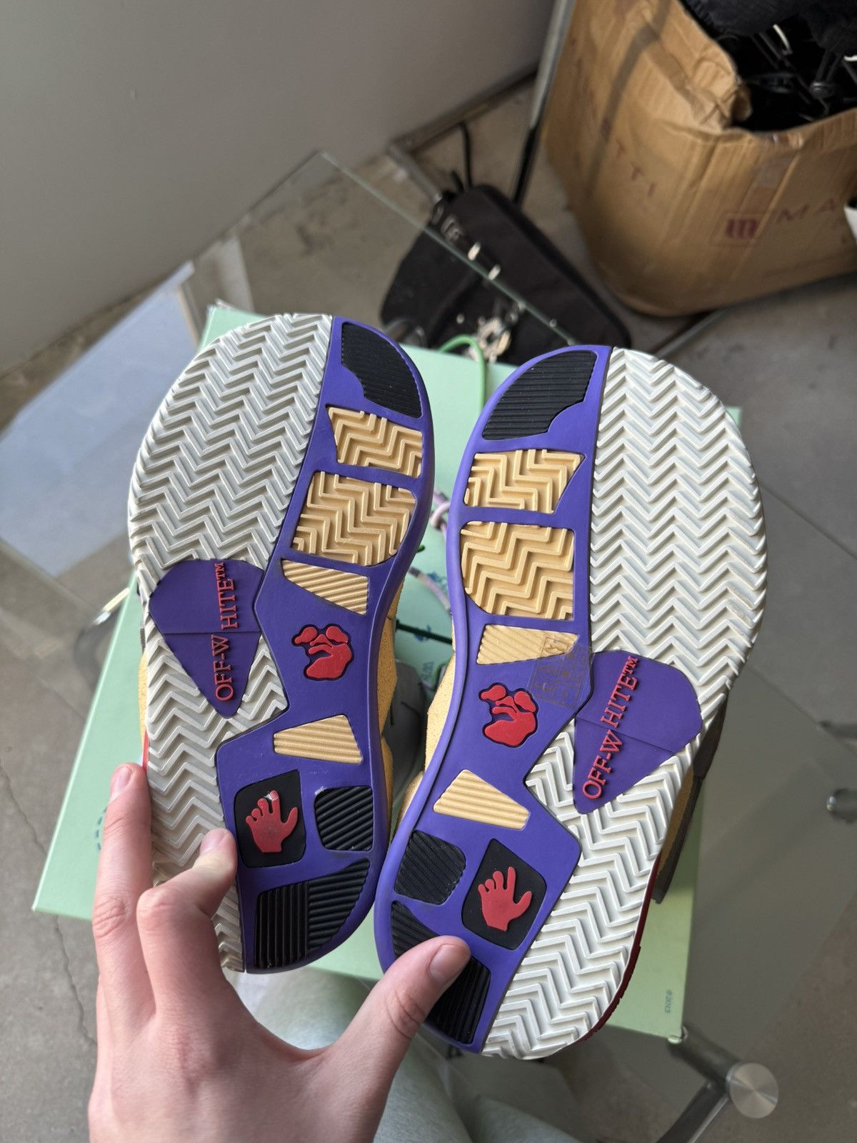 Off-White Off-White Snow Sneakers by Virgil Abloh Size US 6 / IT 36 - 8 Thumbnail