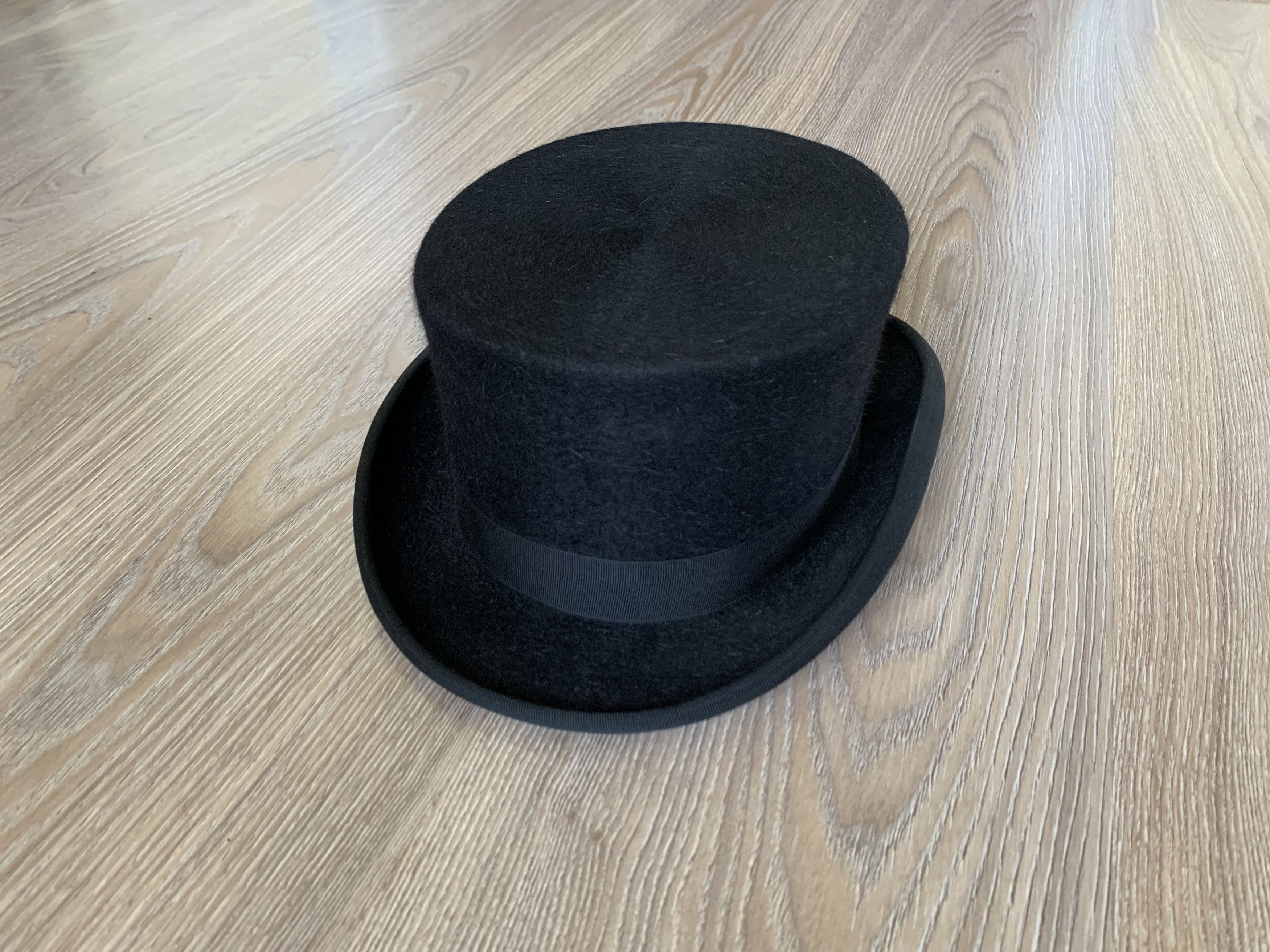 Designer Christys Cavallo Black Wool Hand Made Hat Size ONE SIZE - 1 Thumbnail