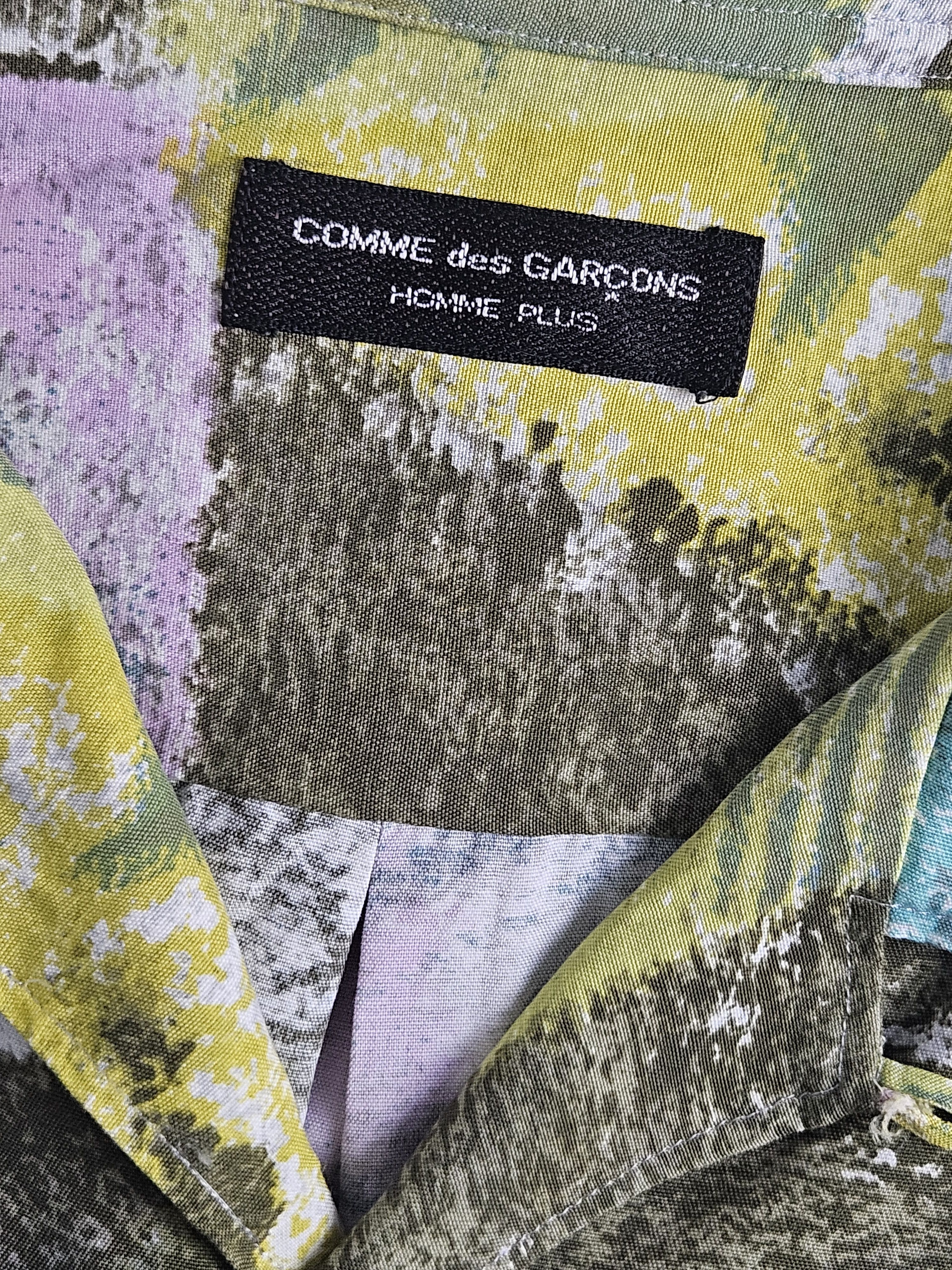 Comme des Garcons Comme des Garcons Homme Plus CDG pop art casual Shirt Size US XL / EU 56 / 4 - 4 Thumbnail