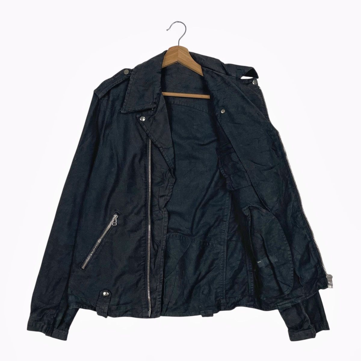 SHIPS Ships Double Colar Motorcycle Jacket Size US S / EU 44-46 / 1 - 9 Thumbnail