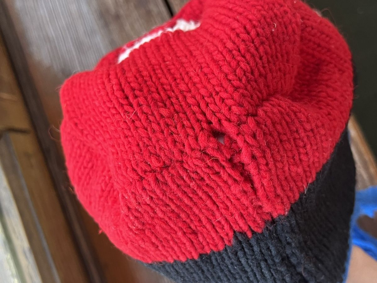 Hat Club Vintage Y2K Super Mario 90s handmade Knit Beanie Hat Cosplay Size ONE SIZE - 11 Thumbnail