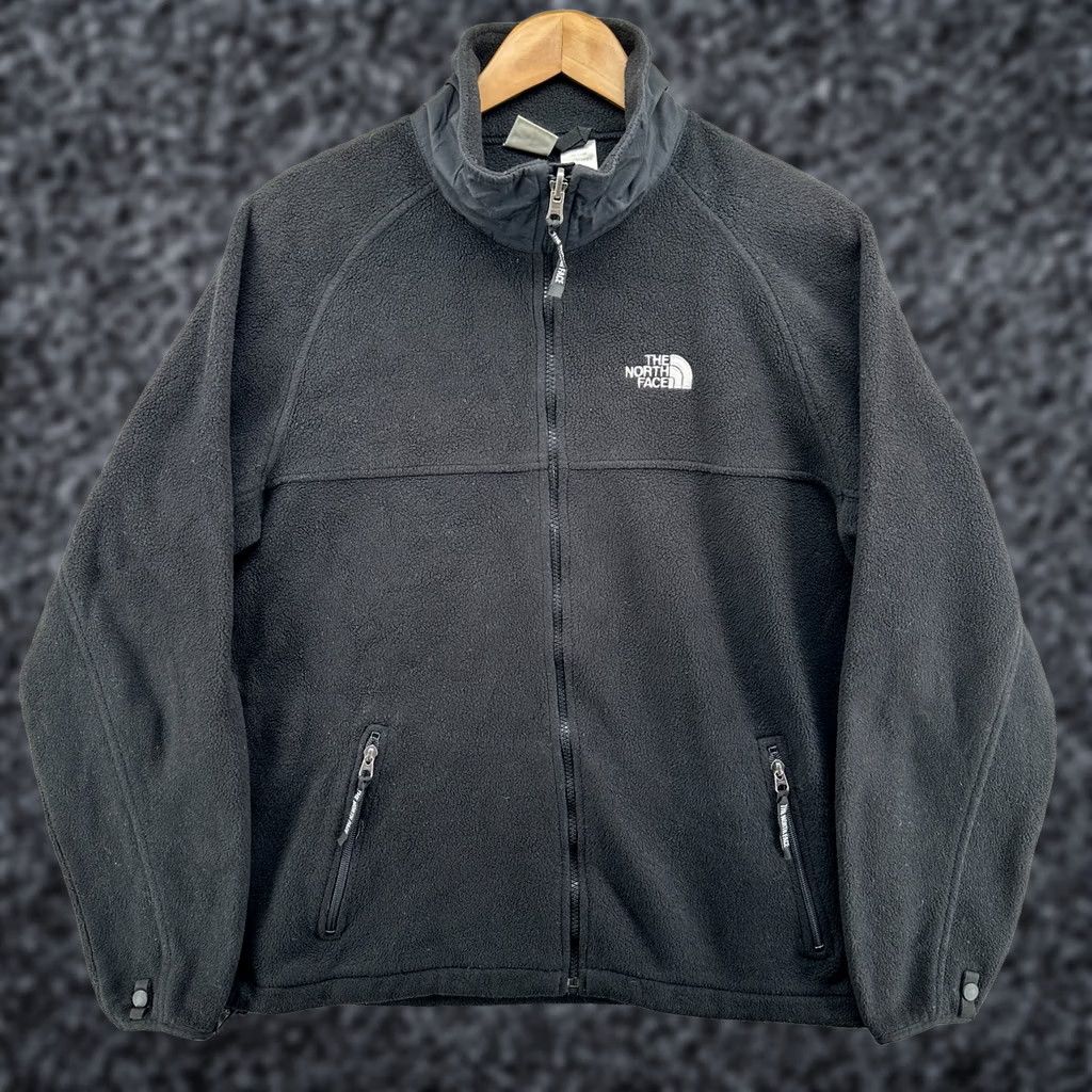 The North Face The North Face Jacket Gray Mens Large Full Zip Fleece Pockets Long Sleeve Casual Winter Classic Size US L / EU 52-54 / 3 - 1 Thumbnail