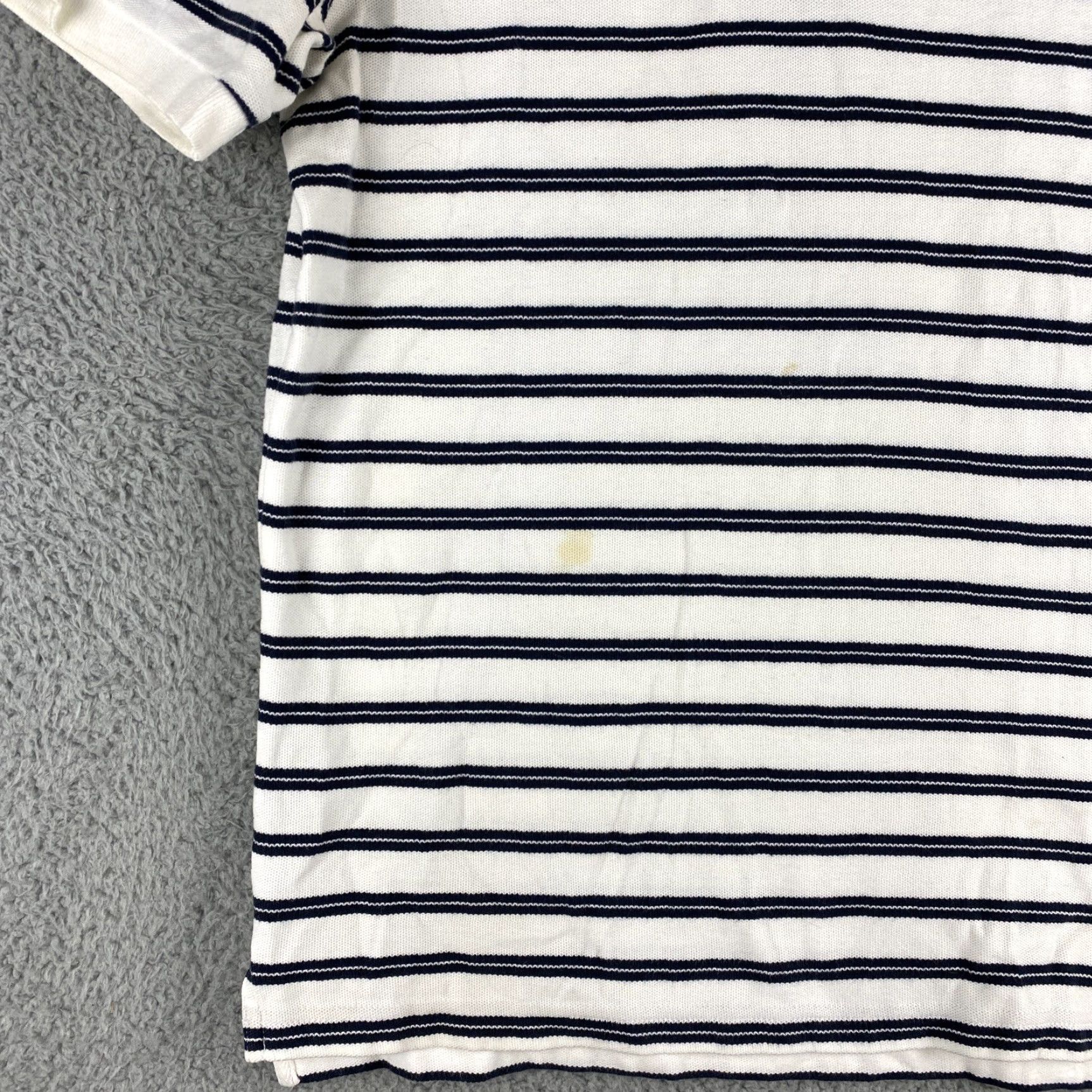 Nike Nike Golf Polo Shirt Cotton Tour Performance Striped White Mens Size S 49-8 Size US S / EU 44-46 / 1 - 3 Thumbnail