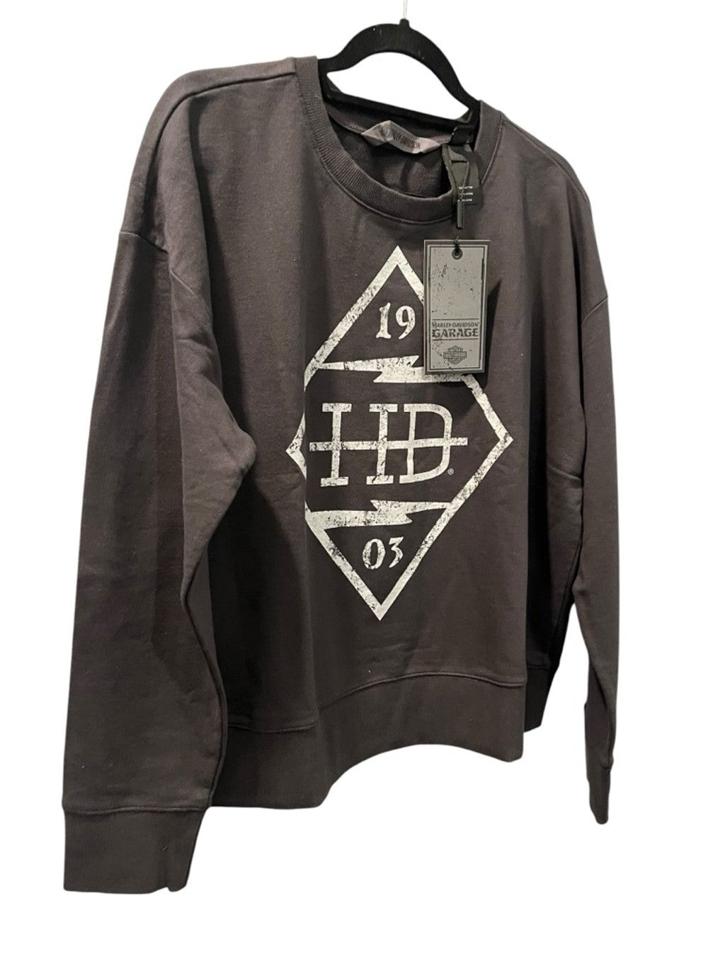 Harley Davidson Harley Davidson NWT 2017 Garage Pullover Sweater Size 2XL Size XXL / US 16-18 / IT 52-54 - 3 Thumbnail