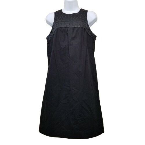 Vince Vince 6 Black Dress Shift Sheath Rectangle Sequins Pockets M Size M / US 6-8 / IT 42-44 - 1 Thumbnail