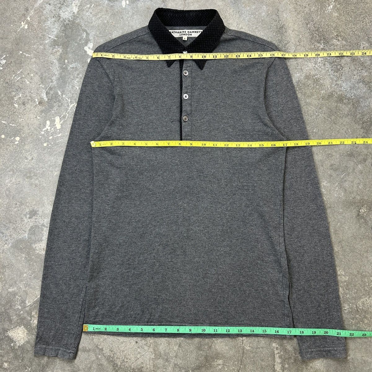 Katharine Hamnett London Katherine Hamnett London - Cut & Sewn Polo Size US S / EU 44-46 / 1 - 9 Thumbnail