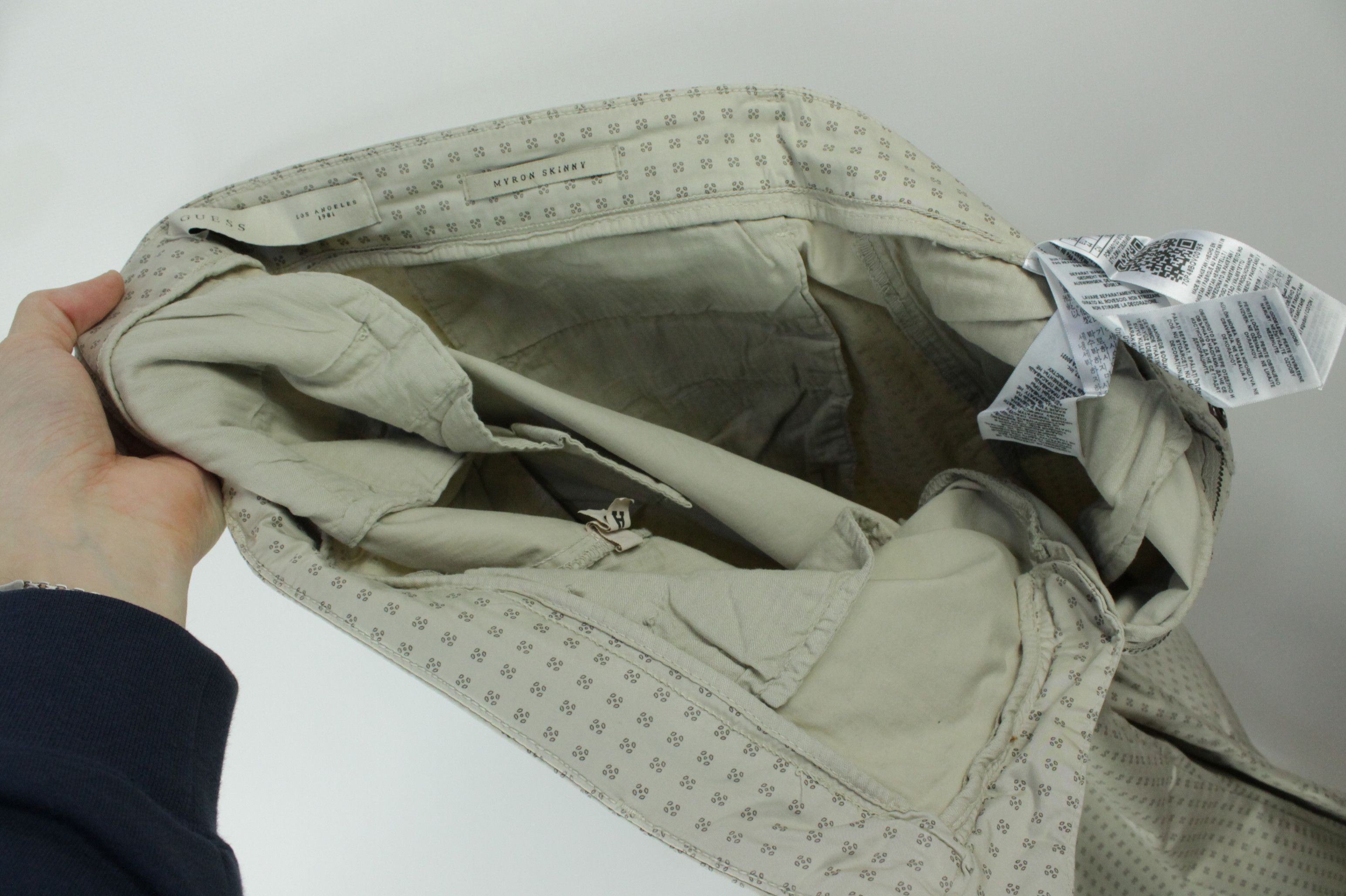 Guess Guess Myron Skinny Chino Stretch Cotton Pants Men's Size US 34 / EU 50 - 9 Thumbnail