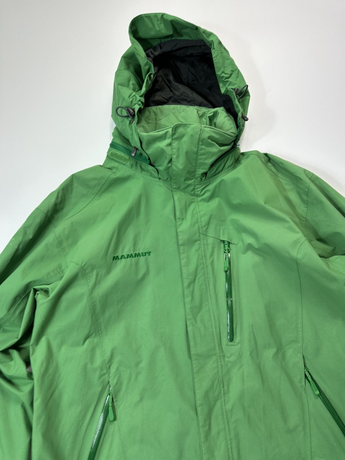 Mammut Mammut Dry Tech Jacket Hooded Men's L Green Size US L / EU 52-54 / 3 - 8 Thumbnail