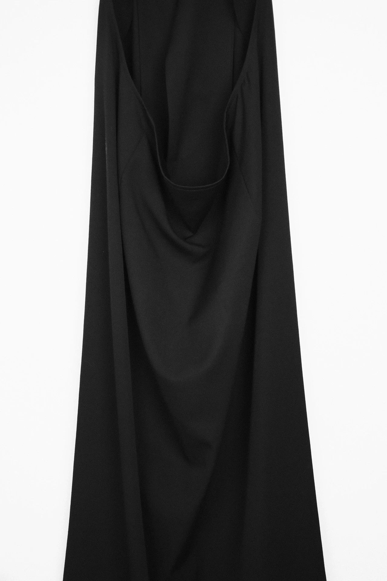 Yohji Yamamoto Yohji Yamamoto 06SS Archive Backless Wool Dress Women Size ONE SIZE - 7 Thumbnail