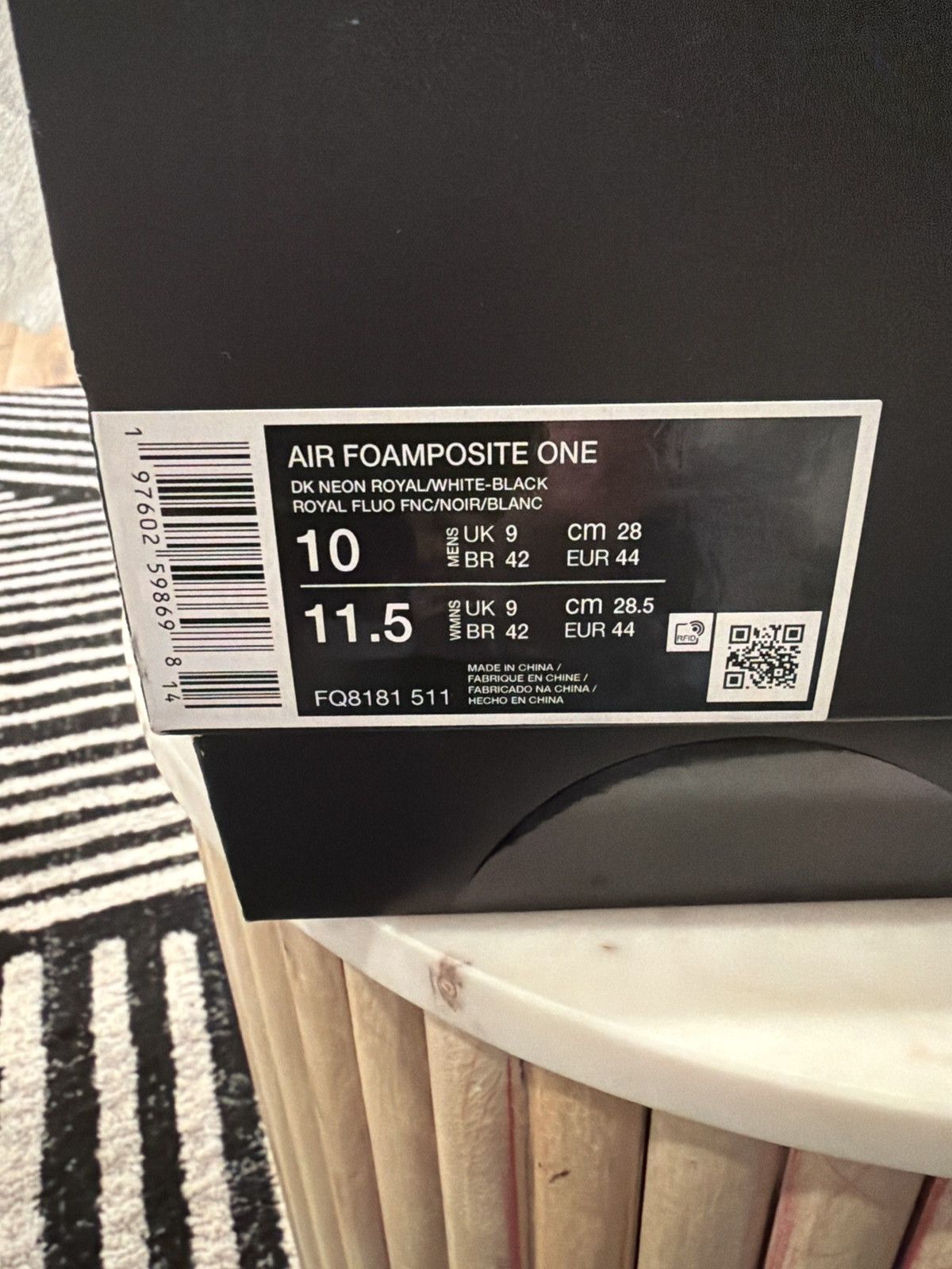 Nike Nike Air Foamposite One Size US 10 / EU 43 - 6 Thumbnail