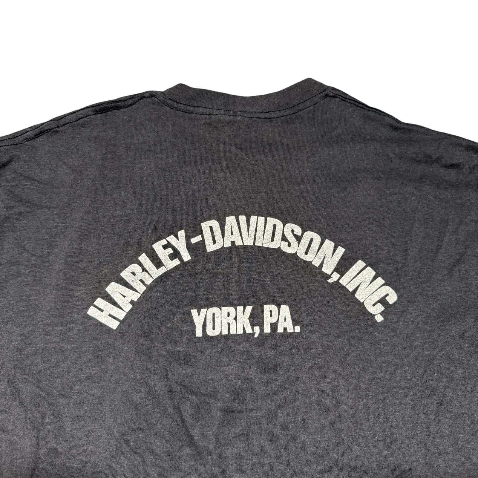 Harley Davidson 80s Harley-Davidson Museum York PA Logo T-Shirt Size US XL / EU 56 / 4 - 6 Thumbnail
