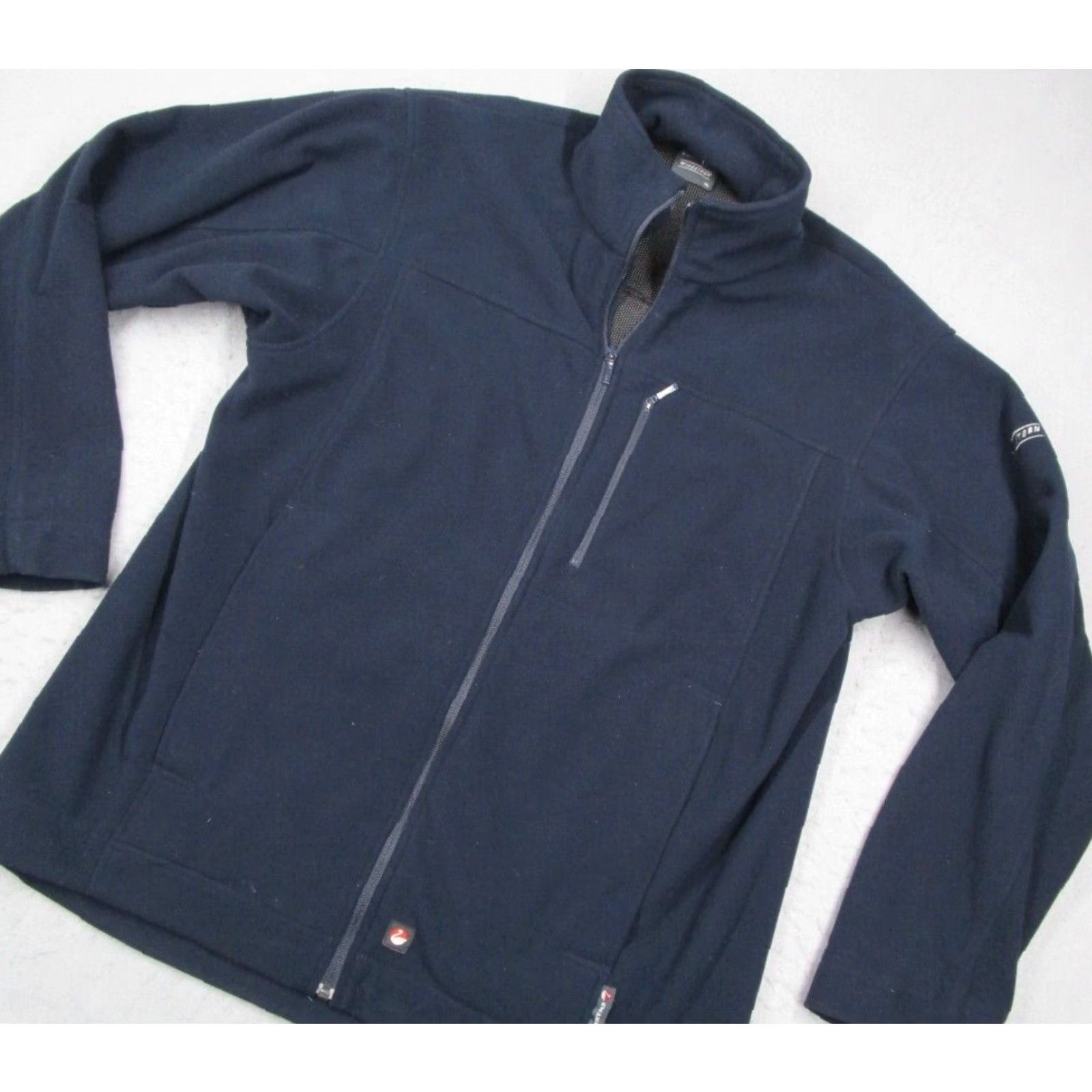 Vintage Swanndri Jacket Mens XL Blue Full Zip Fleece Windstorm Outdoor Casual Travel Bomber Jacket Size US XL / EU 56 / 4 - 2 Thumbnail