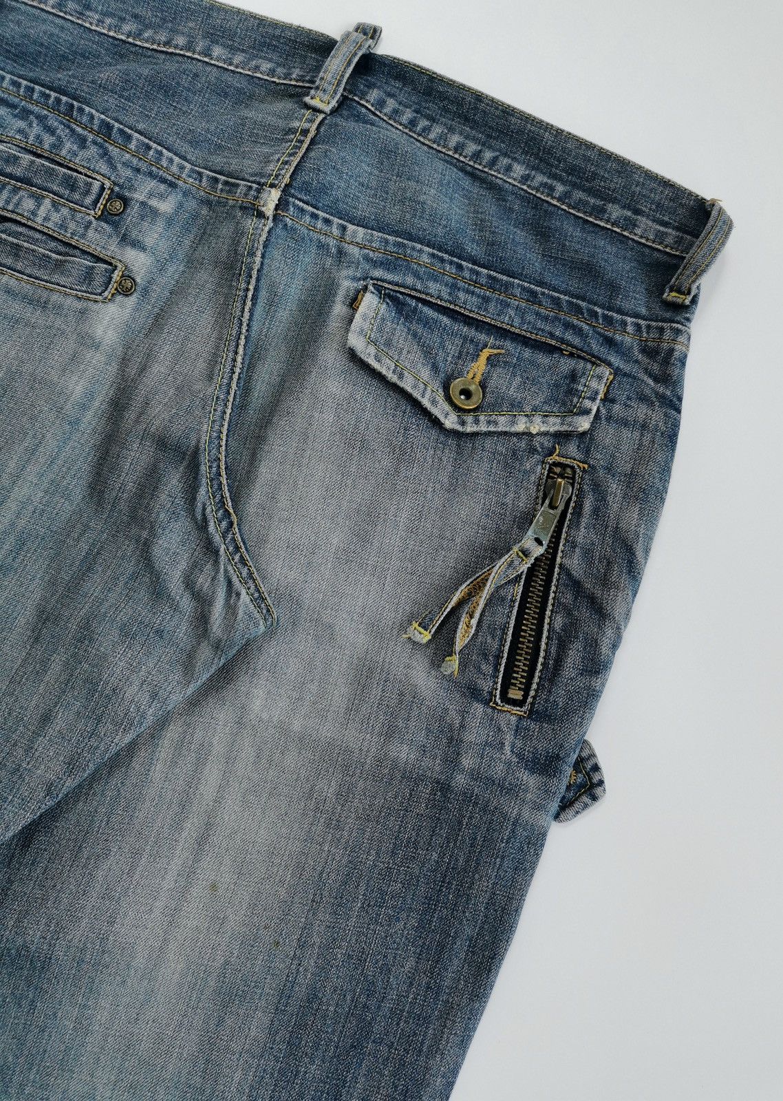 Michel Klein Multipocket Michel Klein Homme Japan Denim Jeans Size US 32 / EU 48 - 8 Thumbnail