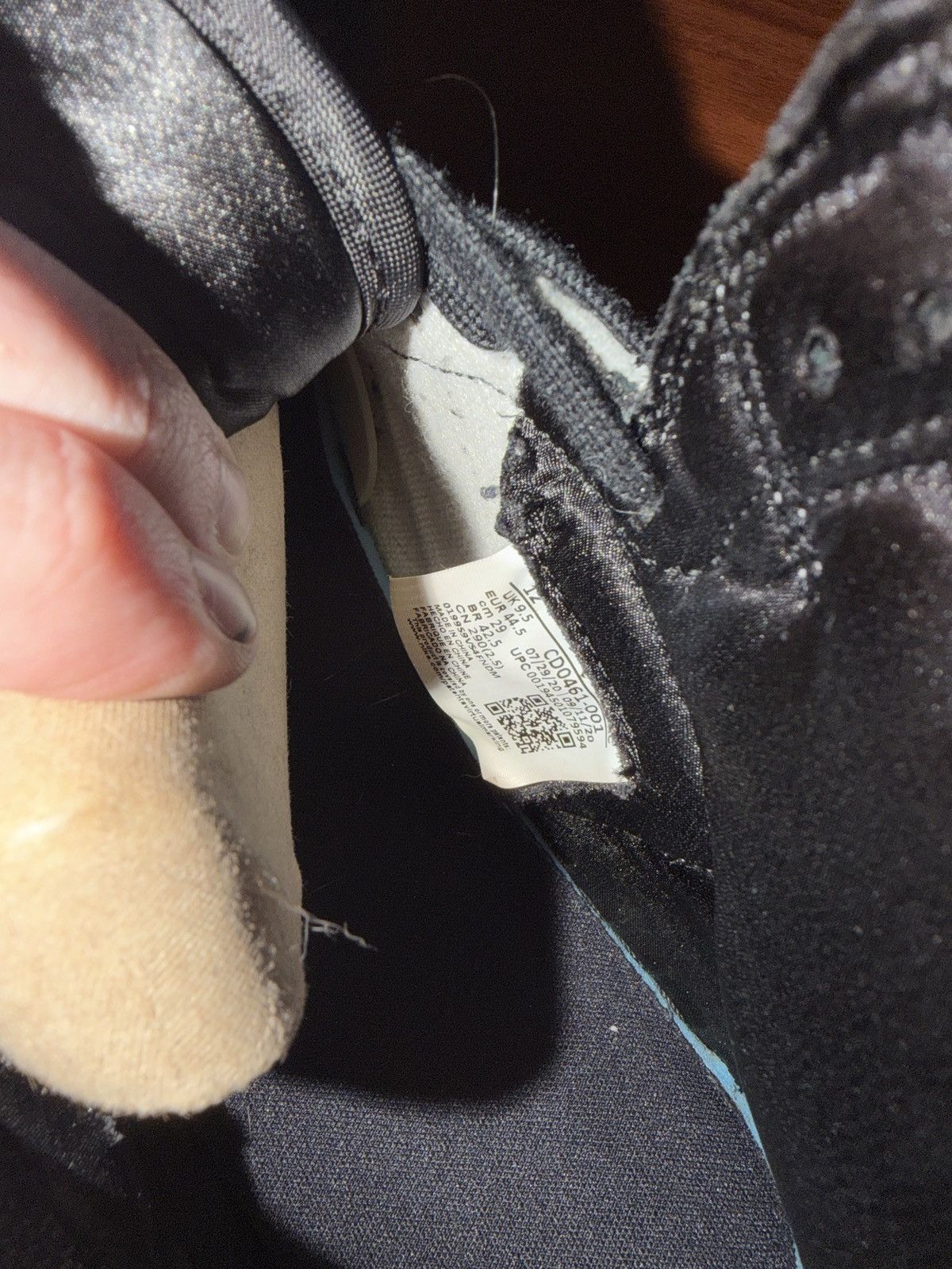 Jordan Brand Jordan 1 silver toe Size US 12 / IT 42 - 6 Thumbnail